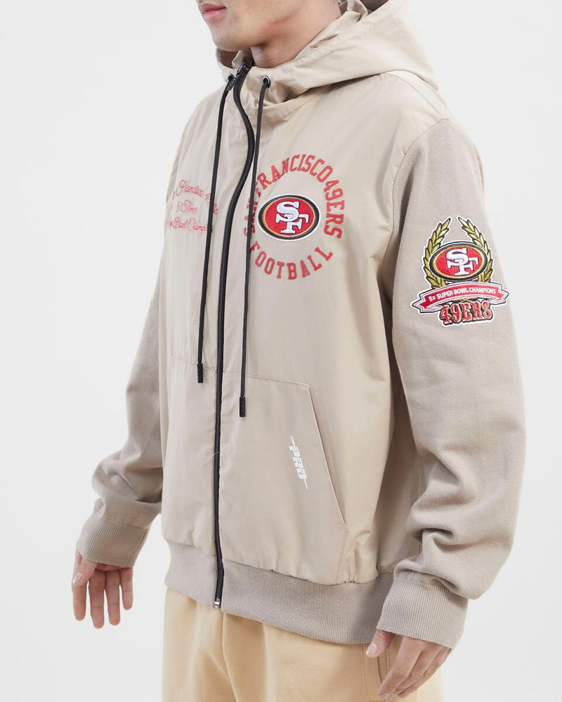 NFL SAN FRANCISCO 49ERS OLD ENGLISH MEN'S PO HOODIE (RED) – Pro Standard