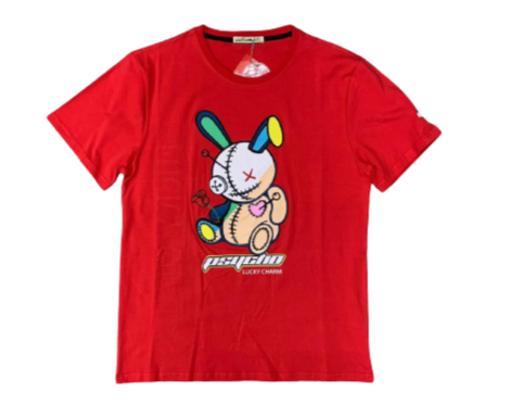 BKYS 'Psycho Lucky' T-Shirt (Red) T841 - Fresh N Fitted Inc