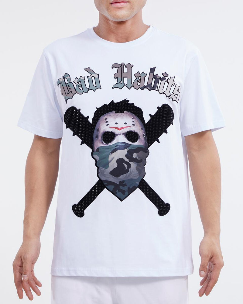 Roku Studio 'Bad Habits' T-Shirt (white/Camo) RK1481022 - Fresh N Fitted Inc