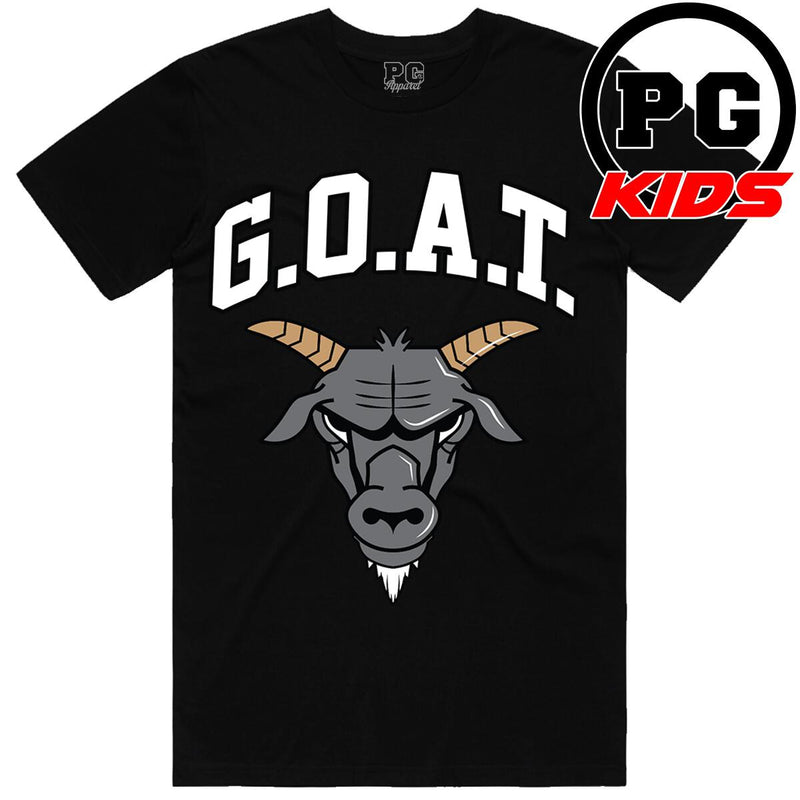 PG Apparel Kids 'Goat' T-Shirt (Black) GOAT800 - Fresh N Fitted Inc