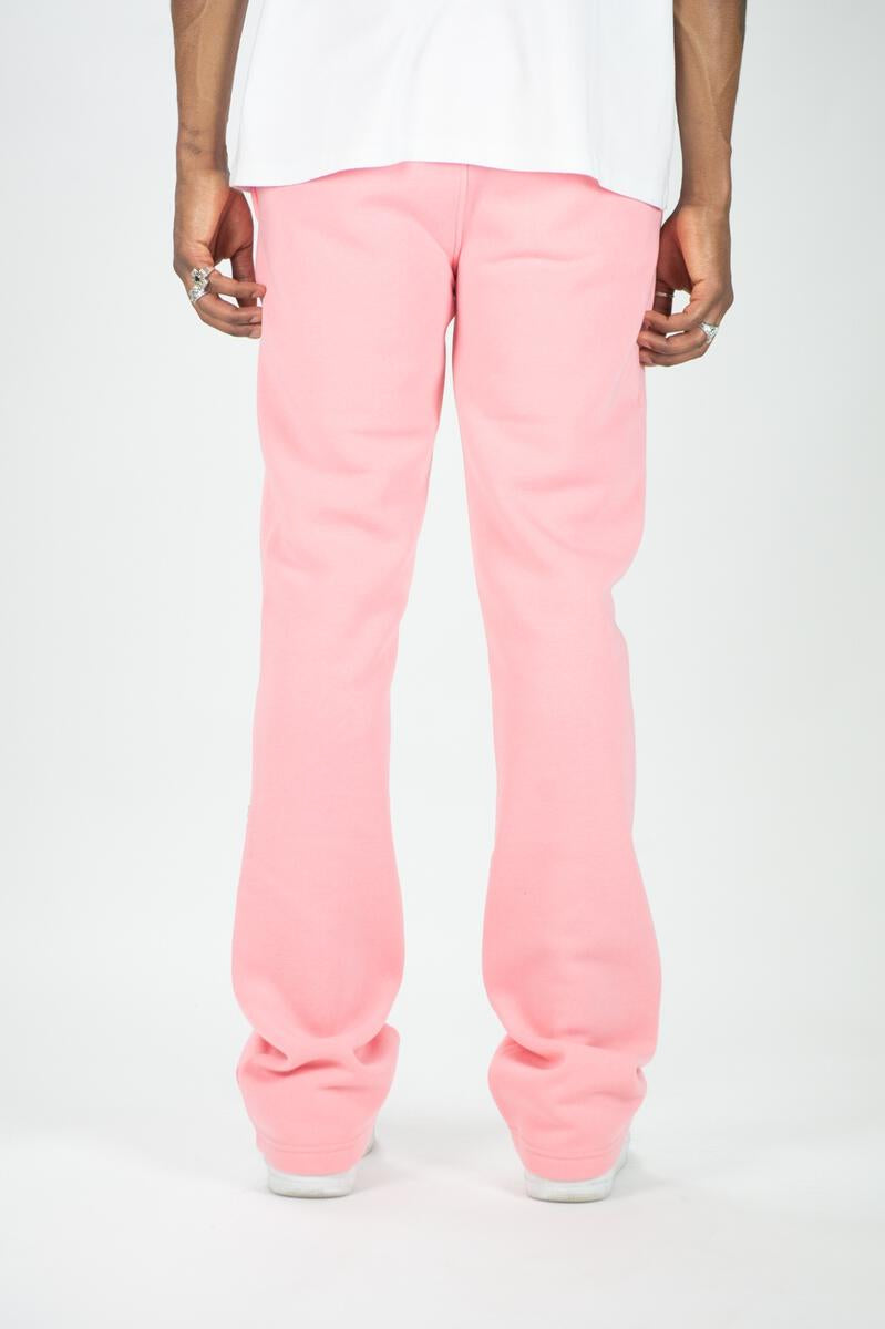 Rebel Minds Sweats Stacked Pants (Dusty Pink) 100-475