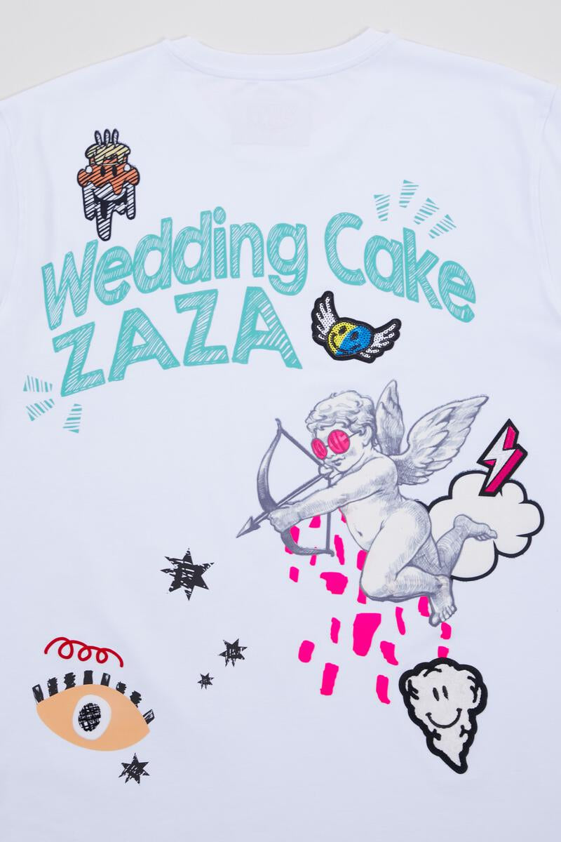 Wedding Cake 'Chill Out' T-Shirt (White) WC1970490 - Fresh N Fitted Inc