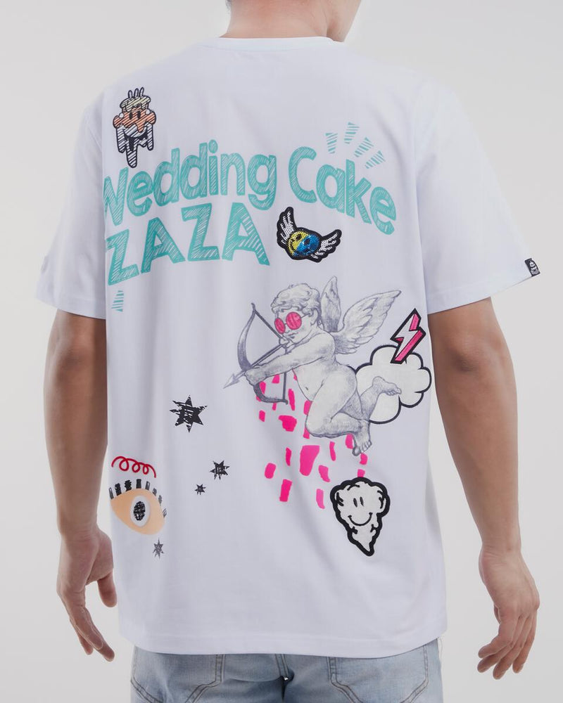 Wedding Cake 'Chill Out' T-Shirt (White) WC1970490 - Fresh N Fitted Inc