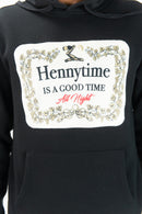 Rebel Minds 'Hennytime' Hoodie (Black) 132-377 - Fresh N Fitted Inc