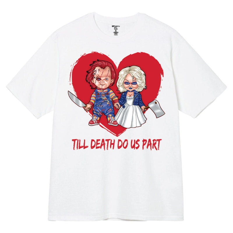 3Forty Inc. 'Till Death Do Us Part' T-Shirt (White) - Fresh N Fitted Inc