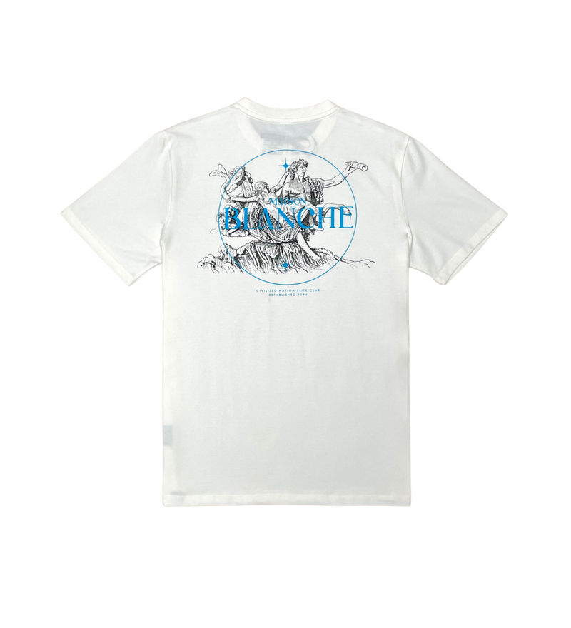 Civilized 'Maison Blanche Angel' T-Shirt (Cream) CV5398 - Fresh N Fitted Inc