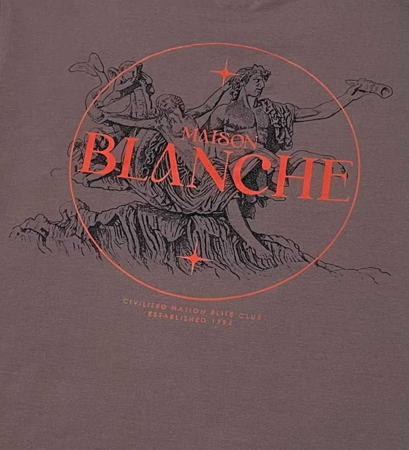 Civilized 'Maison Blanche Angel' T-Shirt (Hot Choco) CV5398 - Fresh N Fitted Inc