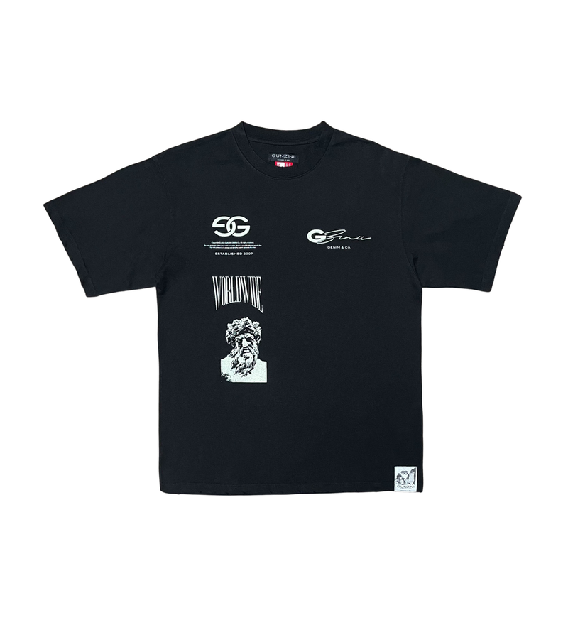 Gunzinii 'Warrior' T-Shirt (Black) GZ211 - Fresh N Fitted Inc