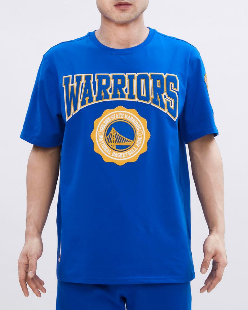 Pro Standard Golden State Warriors University Script Shirt (Royal Blue) BGW1510035 - Fresh N Fitted Inc