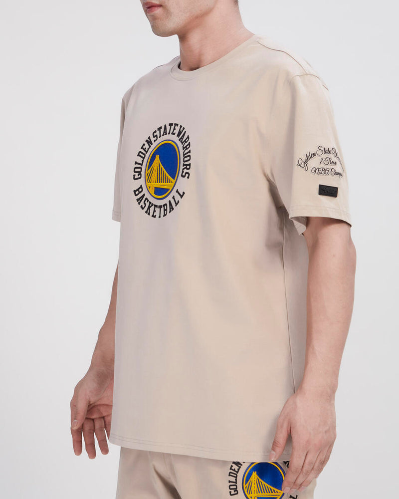 Pro Standard Golden State Warriors Basketball Shirt (Khaki) BGW159045 - Fresh N Fitted Inc