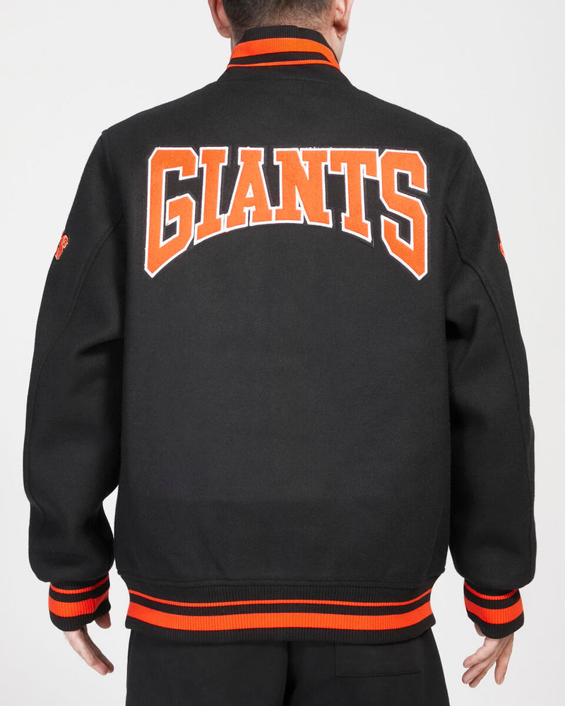 Pro Standard 'San Francisco Giants' Crest Emblem Varsity Jacket - Fresh N Fitted Inc