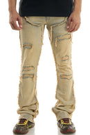 KDNK Carpenter Skinny Flare Denim KND4606 (T. Blue) - FRESH N FITTED