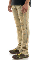KDNK Carpenter Skinny Flare Denim KND4606 (T. Blue) - FRESH N FITTED