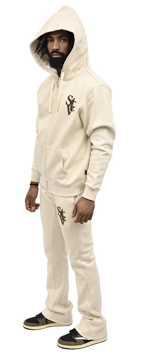 Si Tu Veux 'Logo' Zip Hoodie - Fresh N Fitted Inc