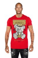 George V 'Culture' Tee (Red) GV2705 - FRESH N FITTED