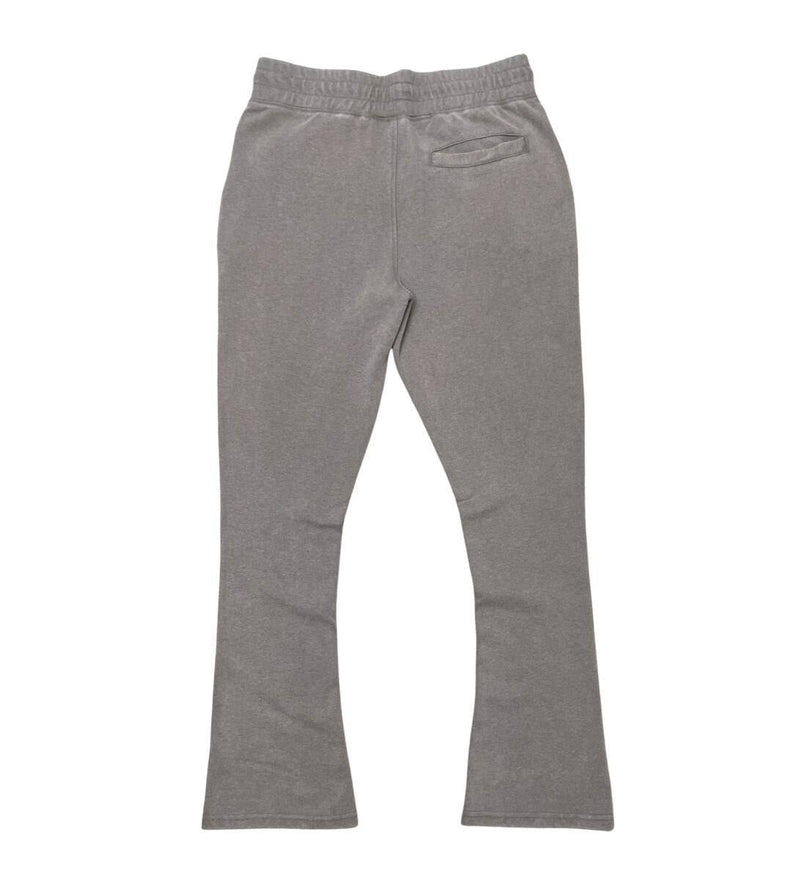 Mayfair, Graphic Stacked Joggers Greys