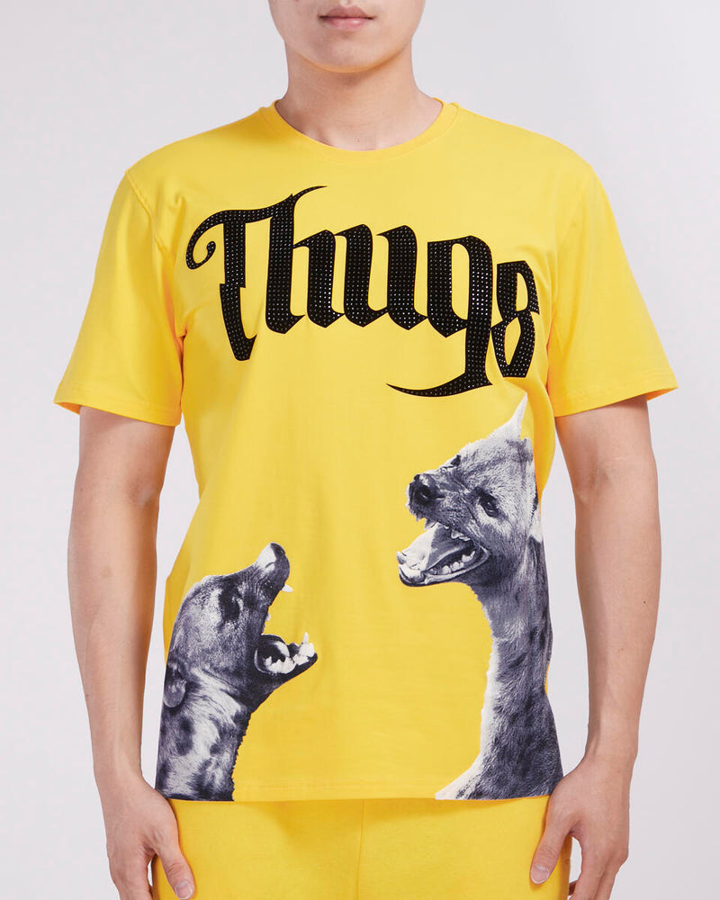 Roku Studio 'Thugs' T-Shirt (Yellow) RK1481219 - Fresh N Fitted Inc 2