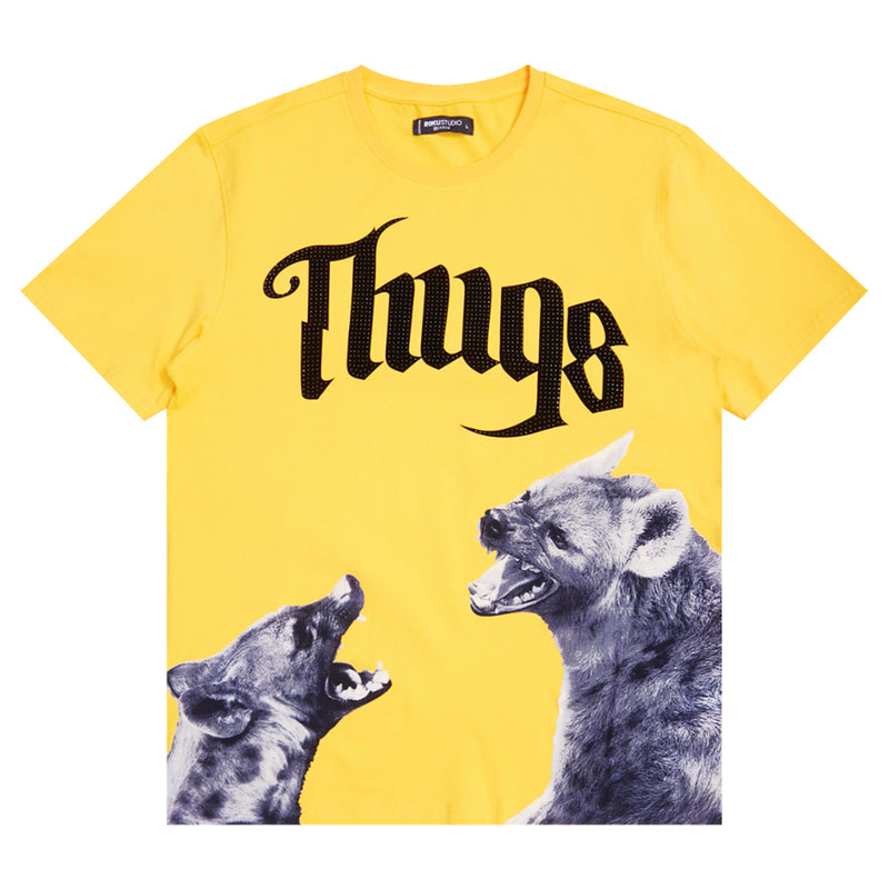 Roku Studio 'Thugs' T-Shirt (Yellow) RK1481219 - Fresh N Fitted Inc 2