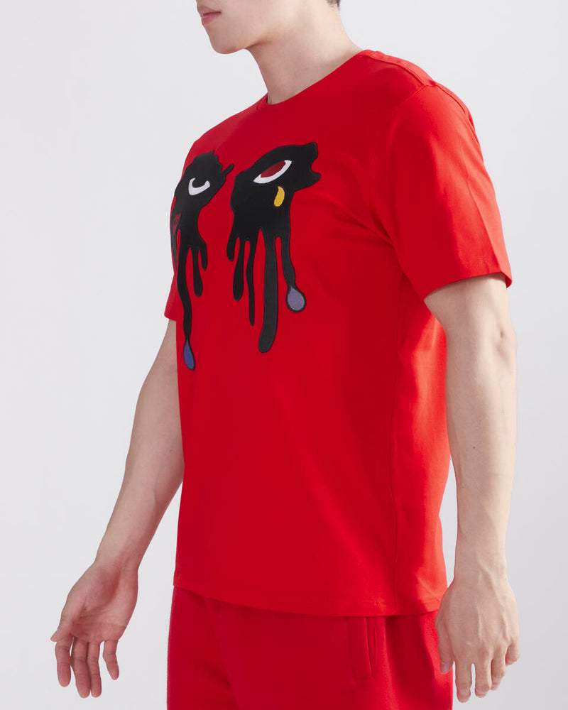 Roku Studio 'Tear Drip' T-Shirt (Red) RK1481256 - Fresh N Fitted Inc 2
