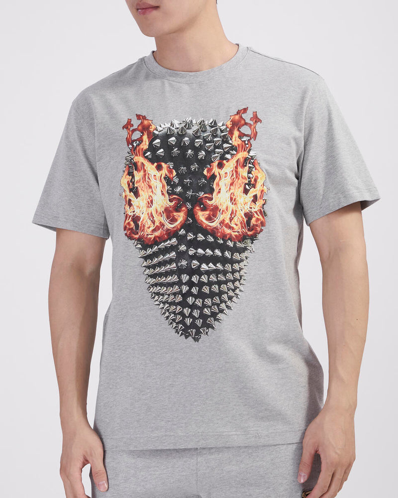 Eternity 'Flame' T-Shirt (Grey) E1134475 - FRESH N FITTED-2 INC