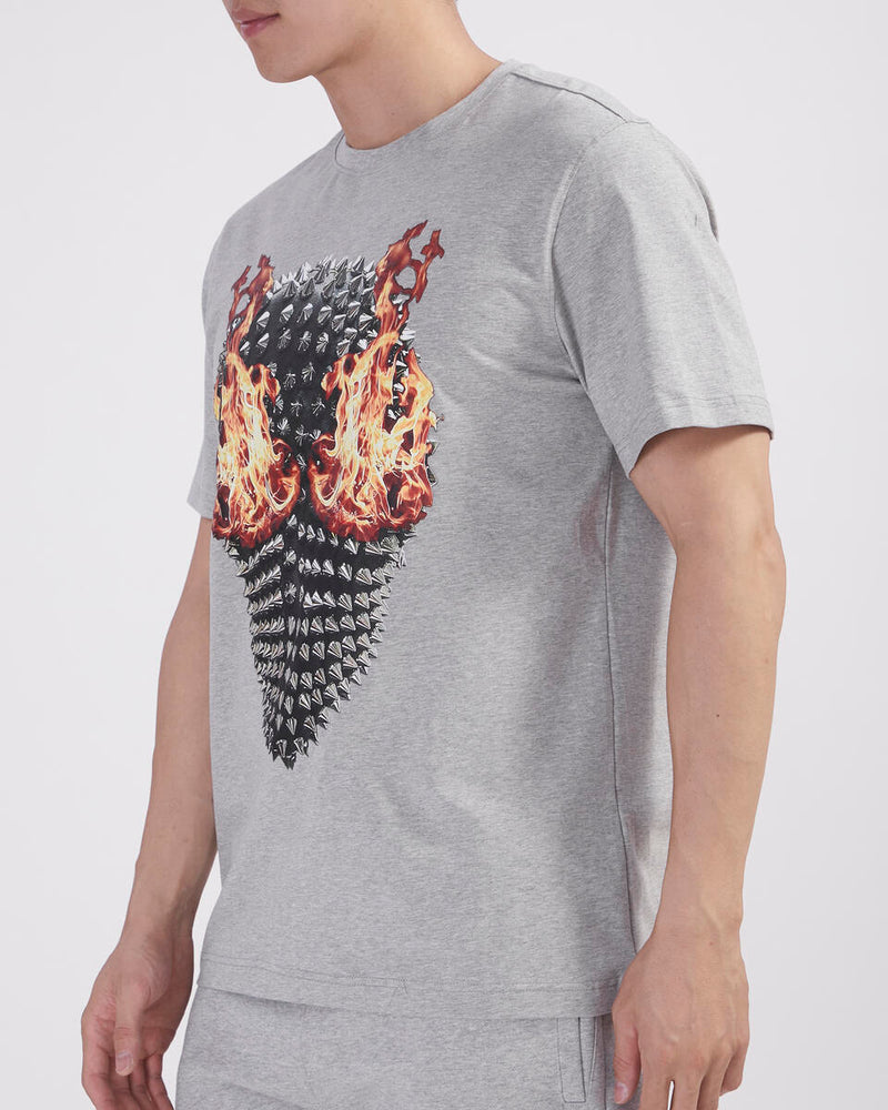 Eternity 'Flame' T-Shirt (Grey) E1134475 - FRESH N FITTED-2 INC