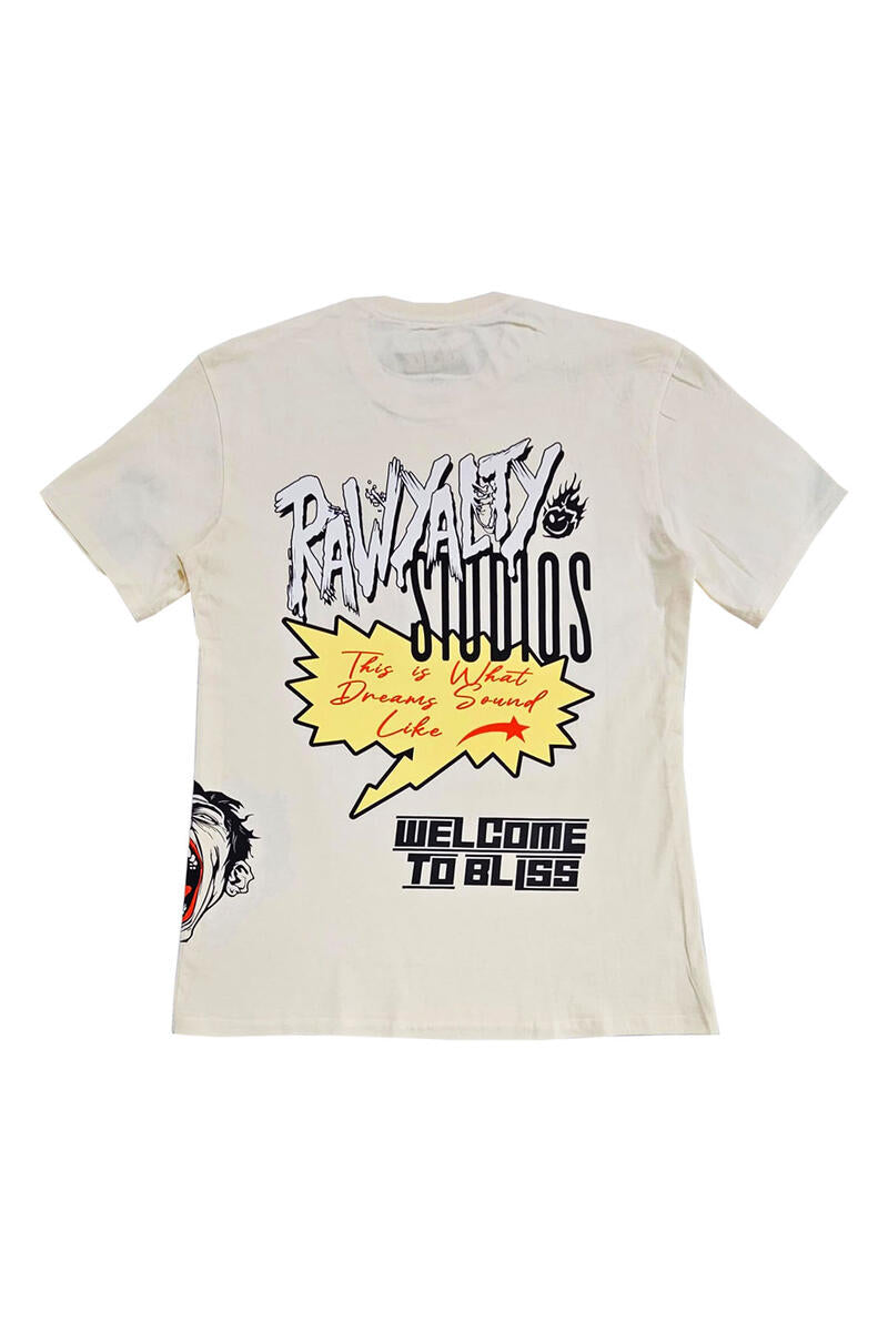 Rawyalty 'Studio' T-Shirt (Cream) RMT-000 - Fresh N Fitted Inc 2