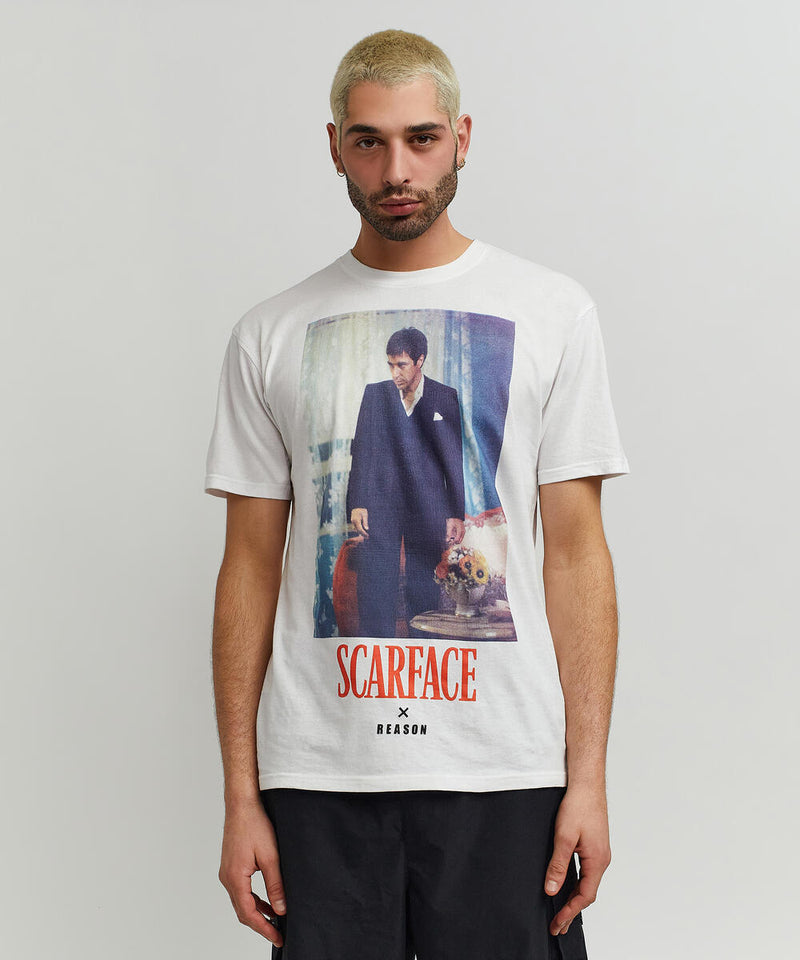 Reason 'Scarface - Tony' T-Shirt (White) SF-46