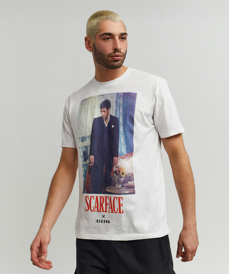 Reason 'Scarface - Tony' T-Shirt (White) SF-46