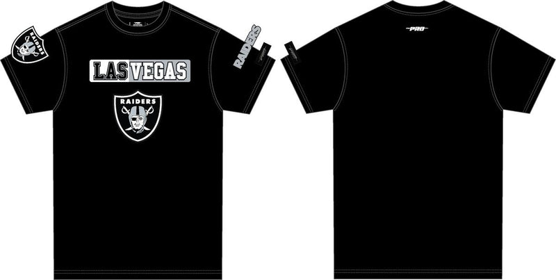 Pro Standard 'Las Vegas Raiders Split Logo' T-Shirt (Black) FOR1410387