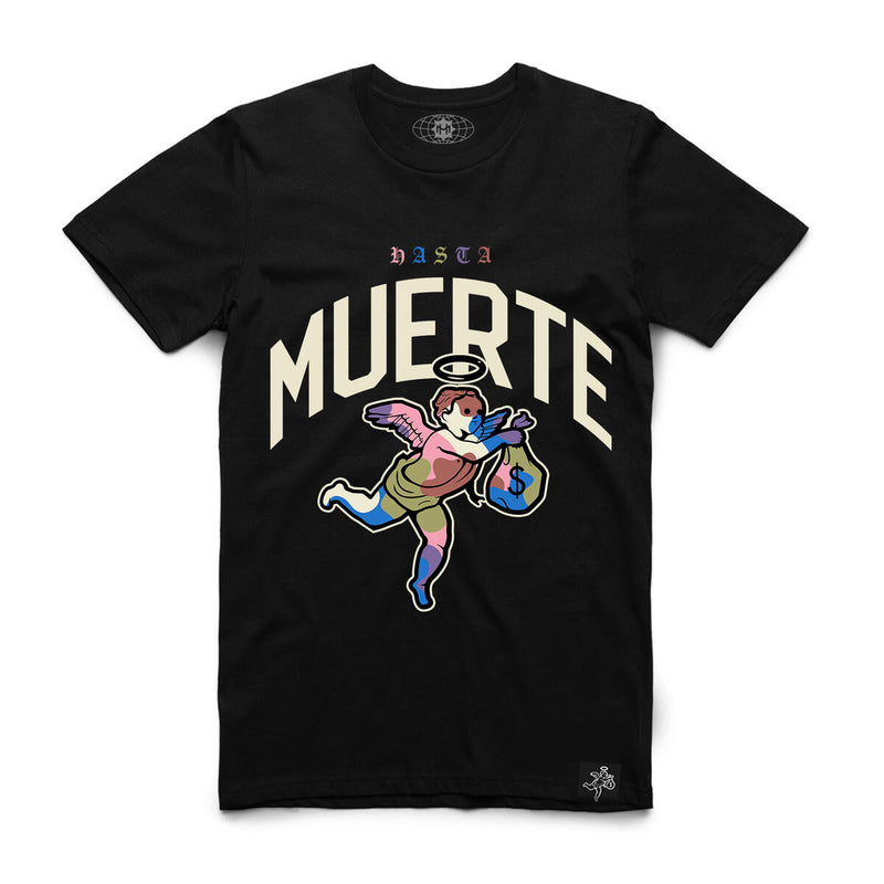 Hasta Muerte 'Angel Icy' T-Shirt (Black) - Fresh N Fitted Inc