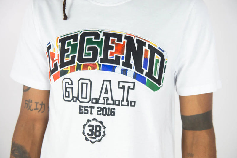 Rebel Minds 'Legend Collage' T-Shirt (White) 141-174