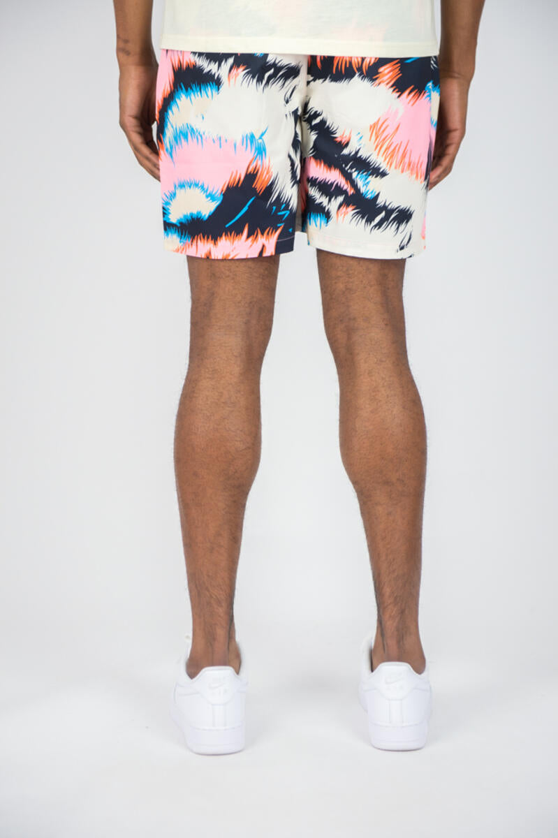 Rebel Minds 'Tiger' Board Shorts(Vanilla) 141-984