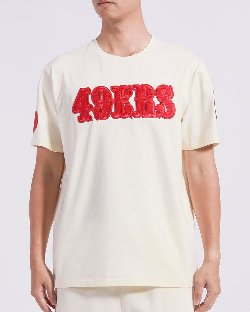 Pro Standard 'San Francisco 49ers' T-Shirt (Eggshell) FS41410265 - FRESH N FITTED-2 INC