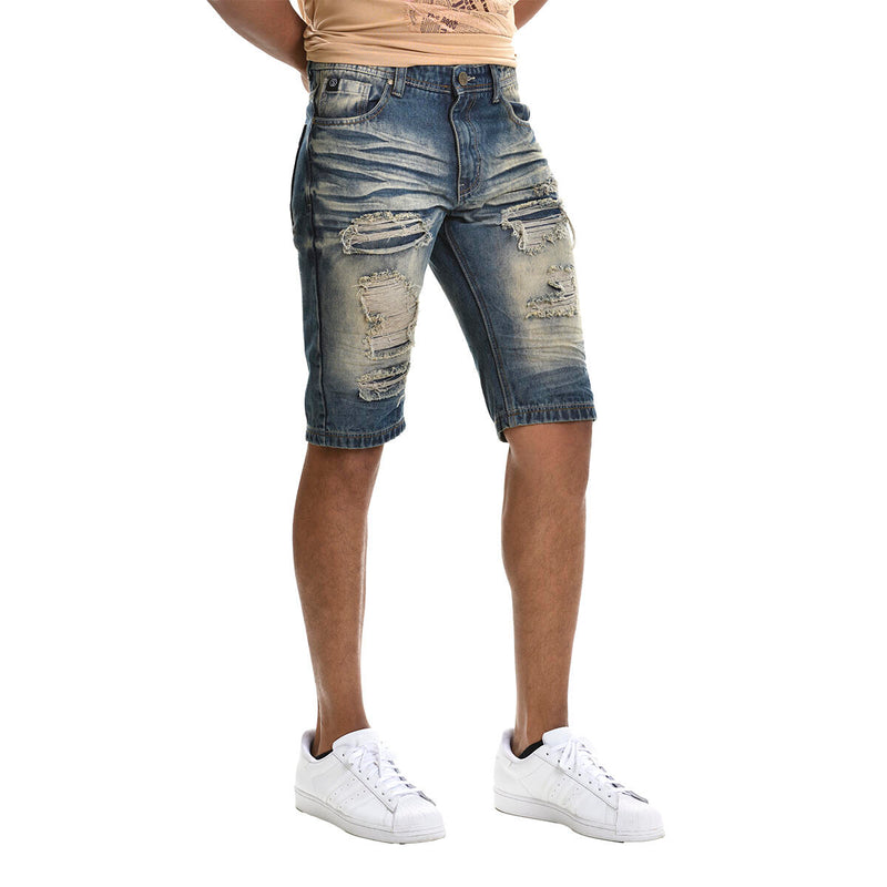 Switch 'Ripped' Denim Shorts (Vintage) SS4700