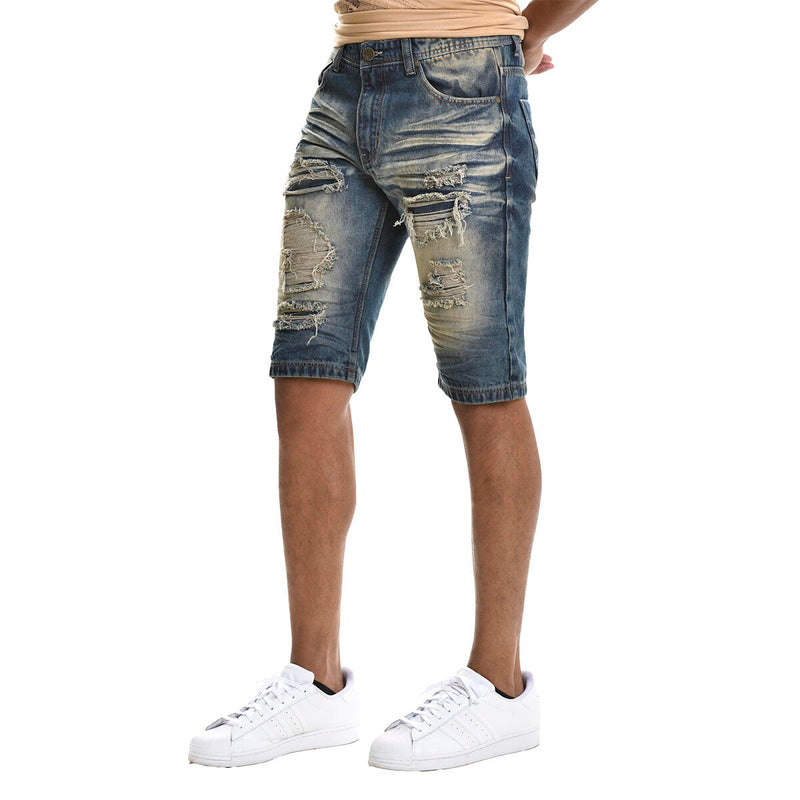 Switch 'Ripped' Denim Shorts (Vintage) SS4700