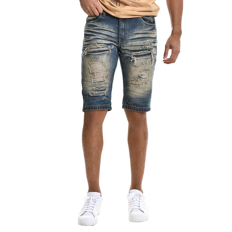 Switch 'Ripped' Denim Shorts (Vintage) SS4700