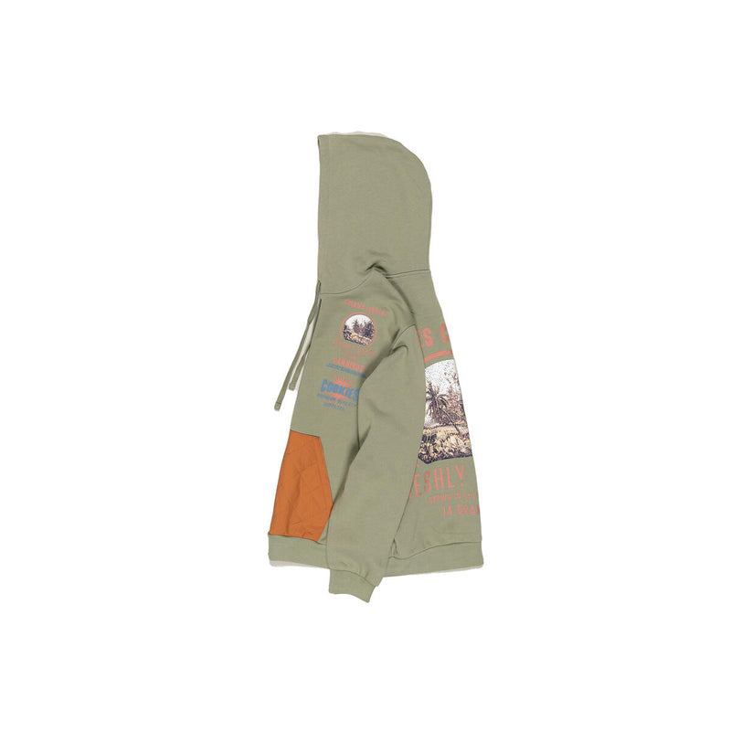 Cookies 'Workwear' Pullover Hoodie (Olive)