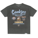 Cookies 'Workwear' T-Shirt (Washed Black) - FRESH N FITTED