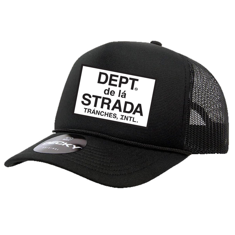 PG Apparel 'Street INTL' Trucker Hat (Black) STDA200 - Fresh N Fitted Inc 2