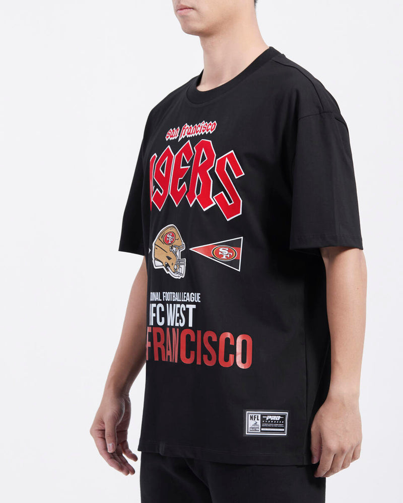 Pro Standard 'San Francisco 49ers NFC Tour' T-Shirt (Black) FS41410284 - FRESH N FITTED-2 INC