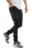 KDNK 'Jewel' Skinny Jeans (Black) KNB3343 - FRESH N FITTED