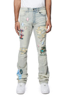 Smoke Rise 'Puff High Density' Denim (Ombre Blue) JP24128 - FRESH N FITTED-2 INC