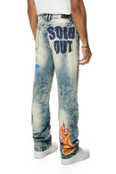 Smoke Rise 'Multi Patch' Denim (Metro Blue) JP24126 - FRESH N FITTED