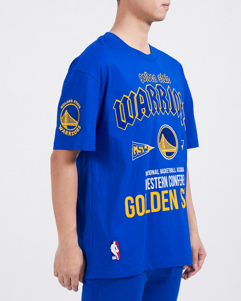 Pro Standard 'Golden State Warriors Western Conference Tour' T-Shirt (Royal Blue) BGW1515590 - FRESH N FITTED-2 INC