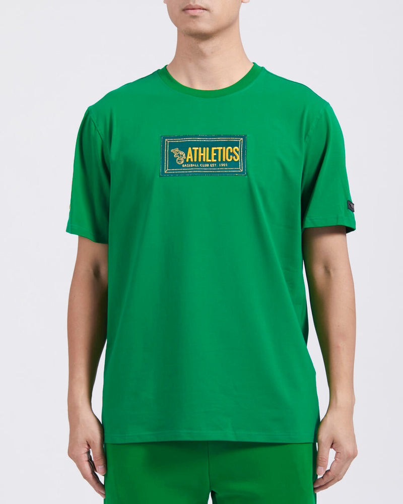 Pro Standard 'Oakland Athletics Club Member Badge' T-Shirt (Kelly Green) LOA1314662 - FRESH N FITTED-2 INC