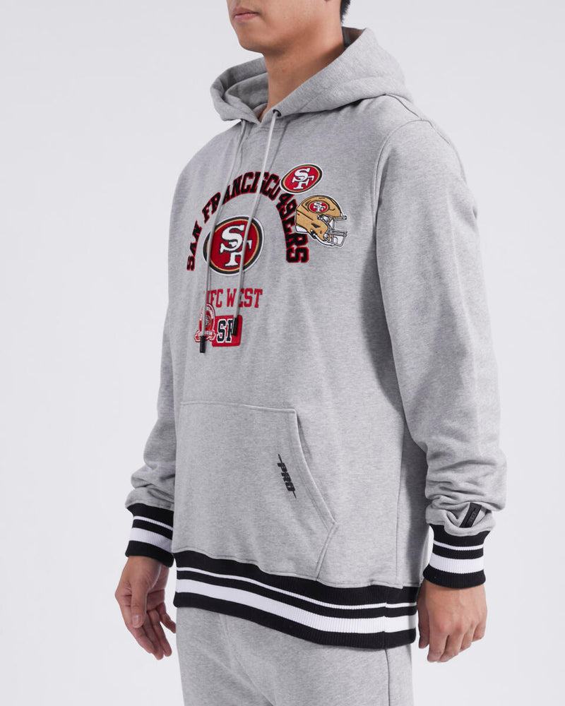 San Francisco 49ers Area Code Hoodie Grey FRESH N FITTED