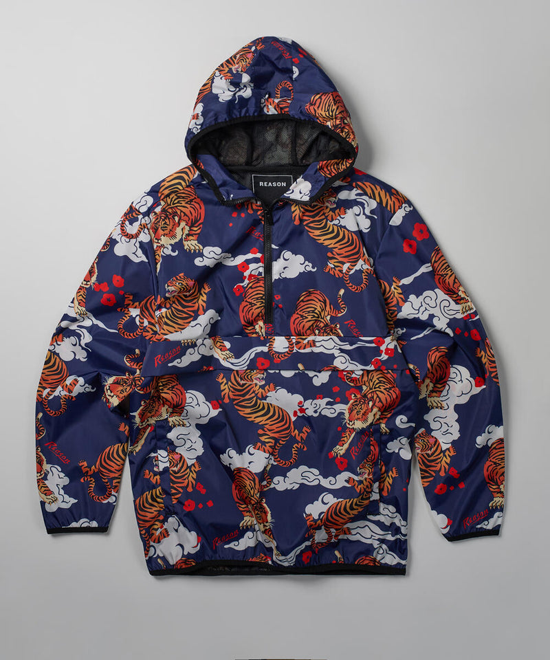 Reason 'Tiger Balm' Anorak Jacket