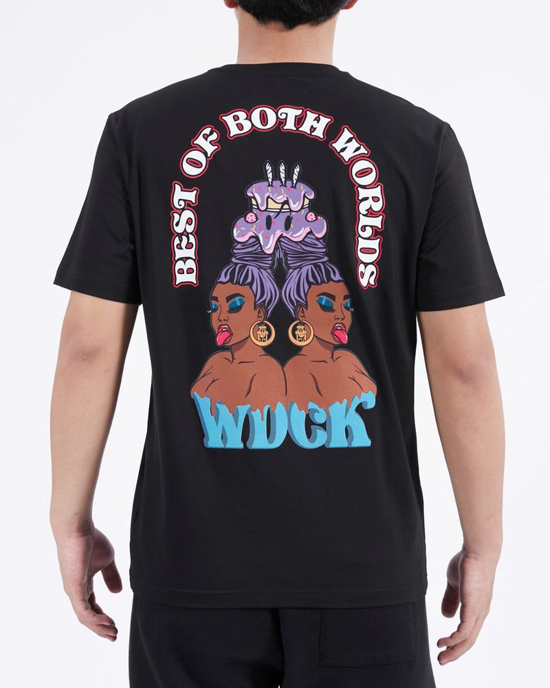 Wedding Cake 'Best Of Both Worlds' T-Shirt (Black) WC1970874