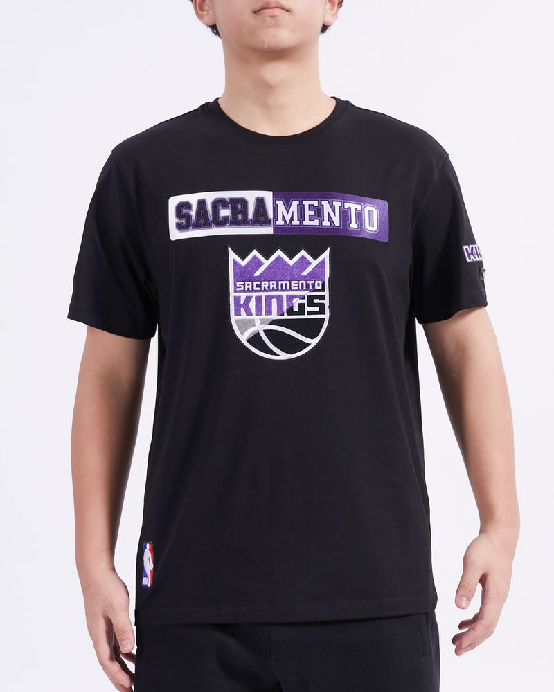 Pro Standard 'Sacramento Kings Split' T-Shirt (Black) BSK1515621