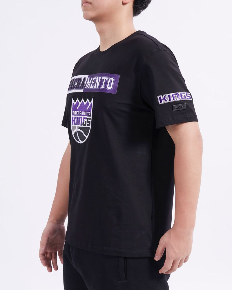 Pro Standard 'Sacramento Kings Split' T-Shirt (Black) BSK1515621